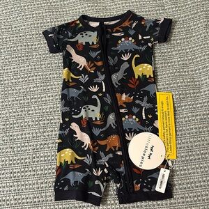 Little Sleepies Jurassic Jungle (Play) Romper